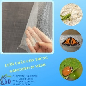 Lưới chống côn trùng GreenPro 50 Mesh Lưới chống côn trùng GreenPro 50 Mesh